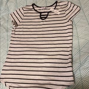 Thyme and Honey striped shirt